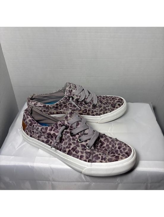 Blowfish Malibu Shoes - Blowfish Malibu Women's Leopard Print Casual Sneakers Size 7.5
